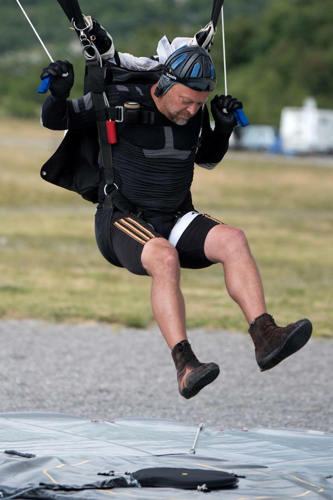 Marco Pflüger im Landeanflug auf die Null. Foto: FSC Remscheid