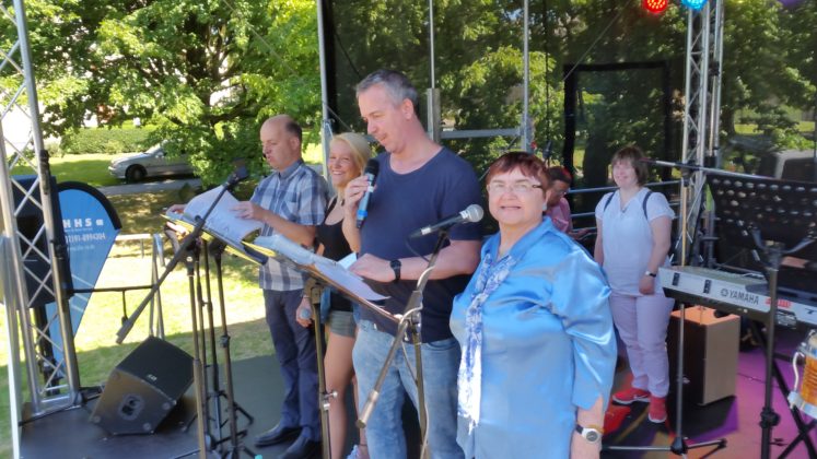 Die Lennys gaben auf der Bühne Vollgas. Foto: von gerishem