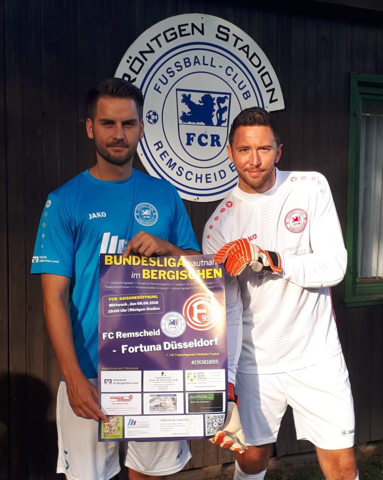 Der FC Remscheid freut sich  auf Bundesliga-Aufsteiger