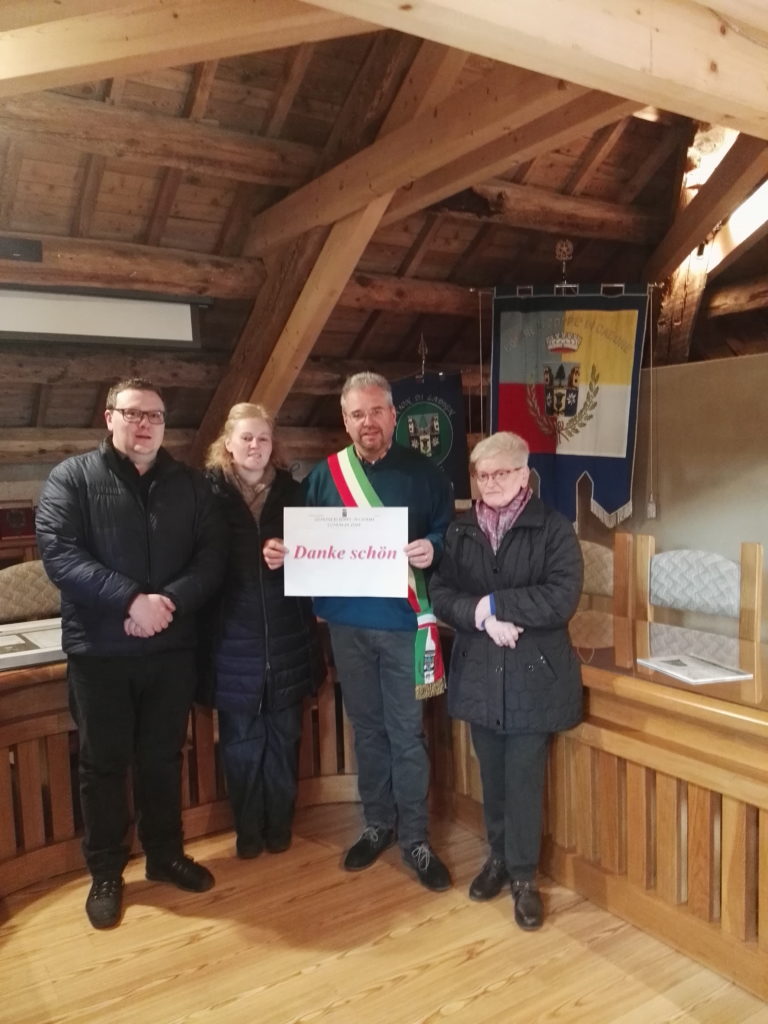 Anerkennung aus Zoppè di Cadore
