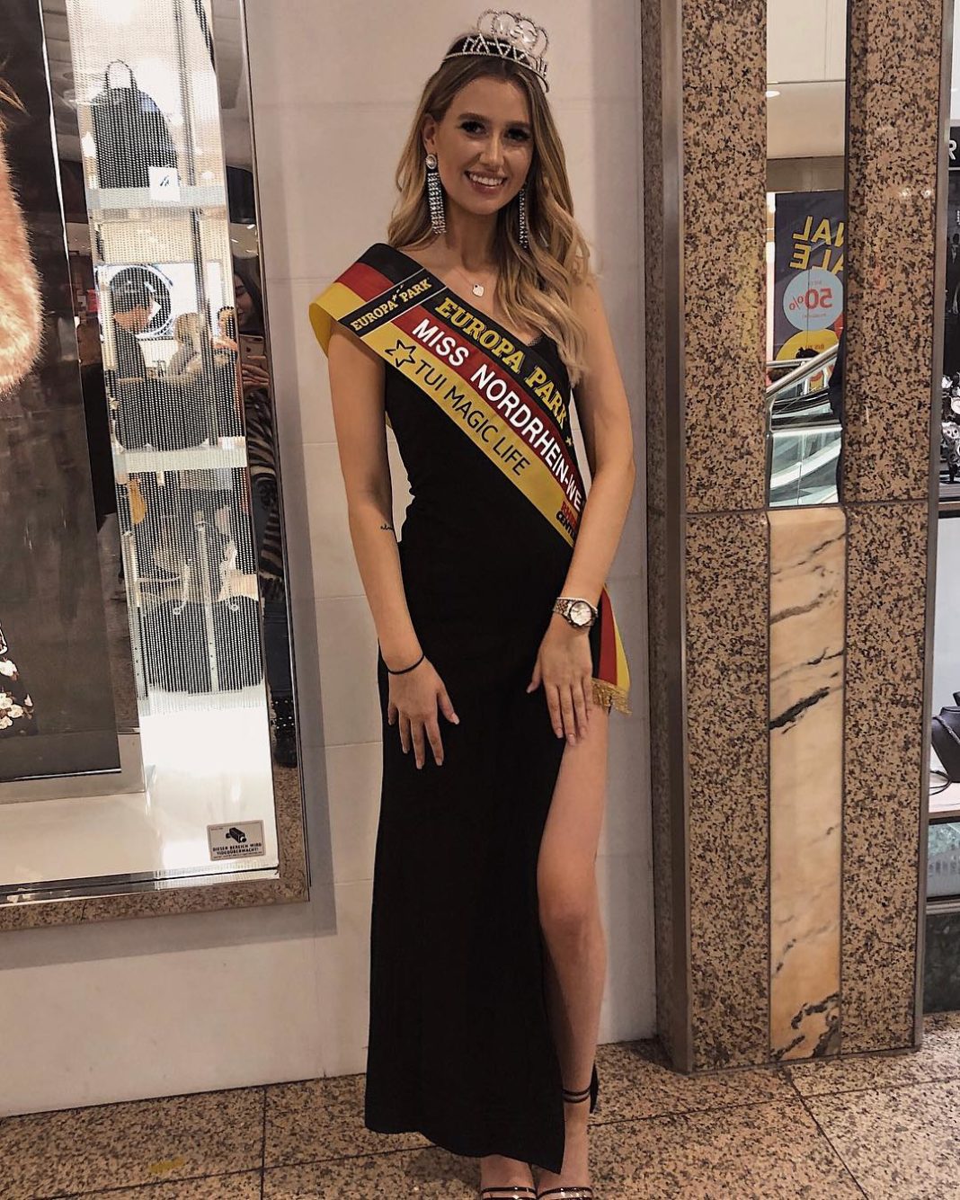 Lara-Kristin Beyer ist Miss Remscheid, Miss NRW und tritt am 23. Februar zur Wahl der Miss Germany an. Foto: instagram.com/larakristinofficial