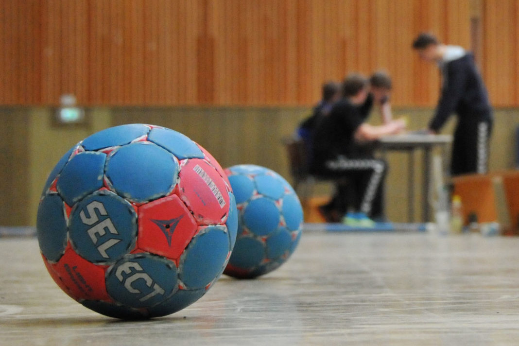 Handball. Symbolfoto.
