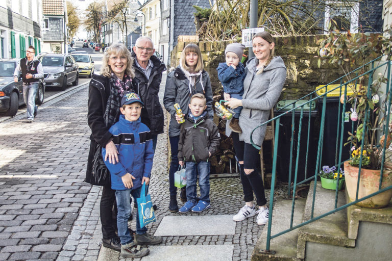 Die LüttringHASEN in der Lütterkuser Altstadt