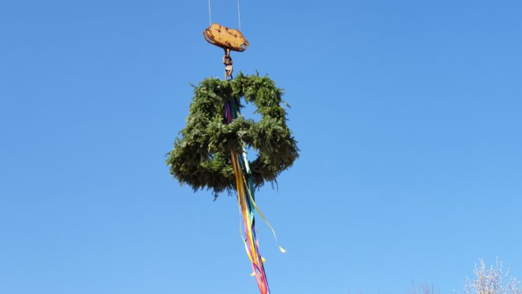 Impressionen vom Richtfest der Volksbank-Kita "Sterntaler" in Lüttringhausen. | Foto: Sascha von Gerishem