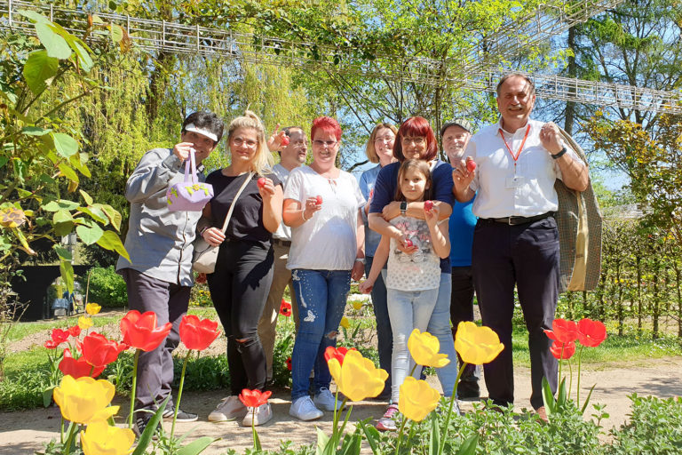 Eiersuche in Lennep: Besser als rosig