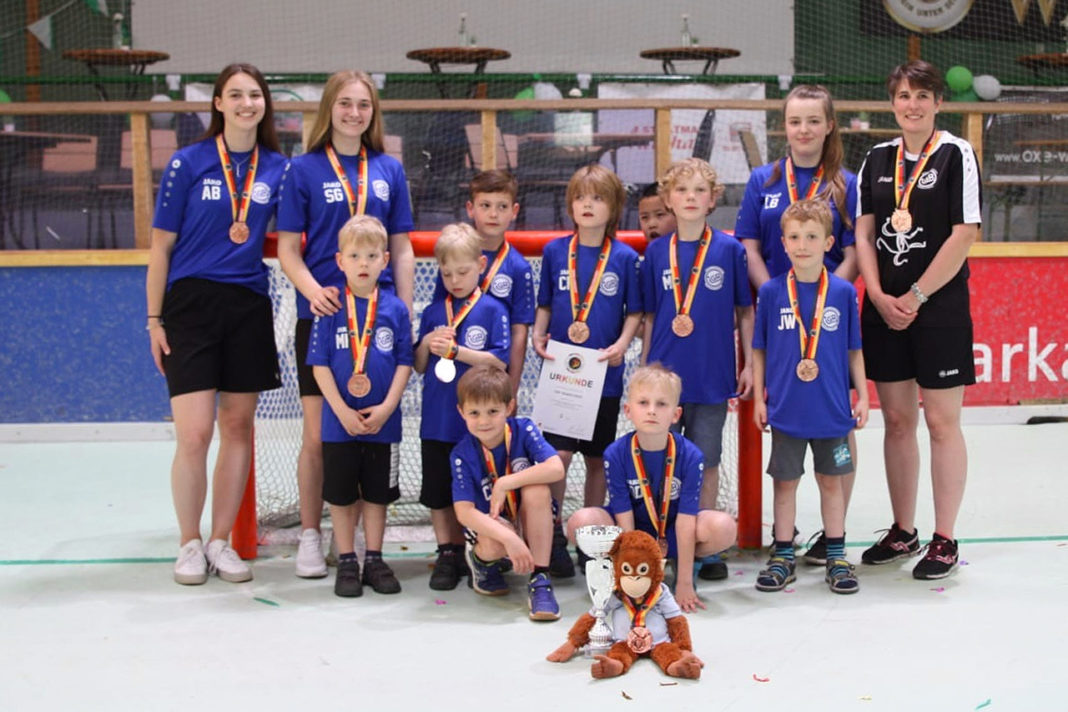 In Cronenberg holte sich die U9 der IGR Remscheid den Bronze-Pokal in der Deutschen Meisterschaft. Foto: IGR Remscheid