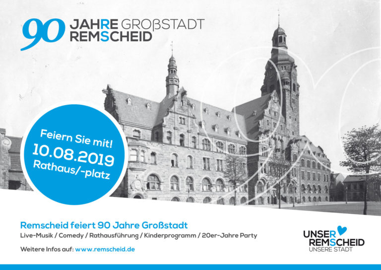 Bürgerfest: 90 Jahre Großstadt Remscheid