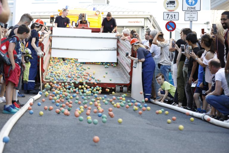 Lions-Club: Bällerennen mit Lütterkuser Jugendfeuerwehr