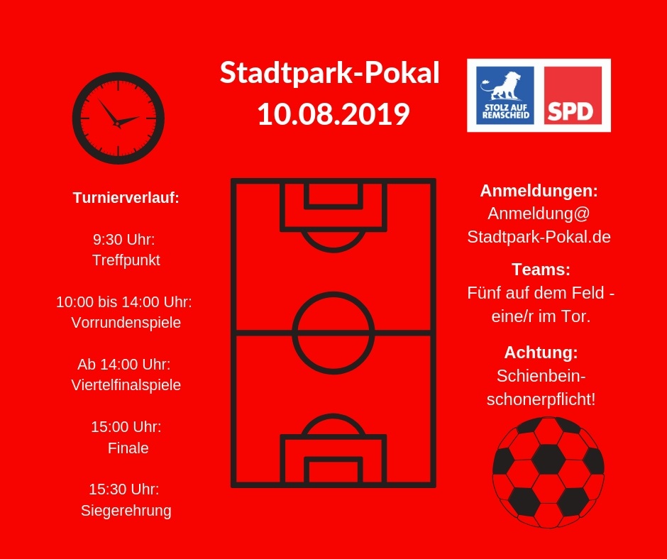 SPD-Remscheid: Der Turnierverlauf beim Stadtpark-Pokal 2019.