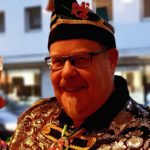 Gunther Brockmann, Präsident der Lenneper Karnevalsgesellschaft in vollem Ornat. Foto: Sascha von Gerishem
