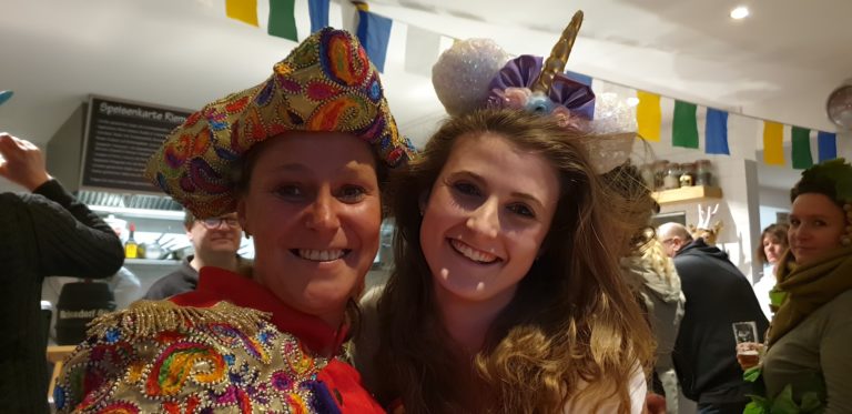 Verkehrsregelung zum Lenneper Rosenmontagszug