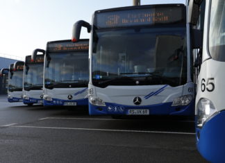 Beeindruckend: Stadtwerke Remscheid schicken fünf neue Mild-Hybrid-Busse ins Rennen. Foto: Michael Mandt