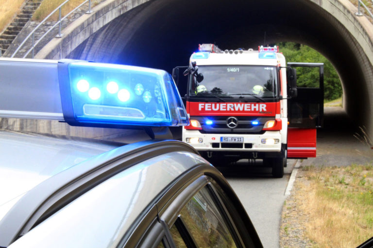 Verkehrsunfall mit Verletzten im Bereich Norwegerkurve