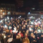 Alle zusammen gegen den Faschismus. WIR sind mehr. Foto: Sascha von Gerishem