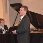 Pianist Oliver Drechsel und Tenor Philipp Hoferichter. Foto: Peter Klohs