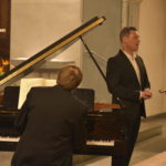 Pianist Oliver Drechsel und Tenor Philipp Hoferichter. Foto: Peter Klohs