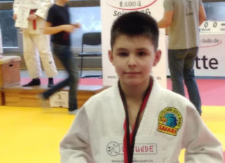Fabio Venditti holte bei der Judo-Bezirksmeisterschaft in Neuss Bronze. Foto: LTG