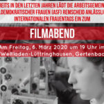 Die SPD-Frauen der SPD-Remscheid laden zwei Tage vor dem Internationalen Frauentag zum Filmabend in den Flair-Weltladen in Lüttringhausen.