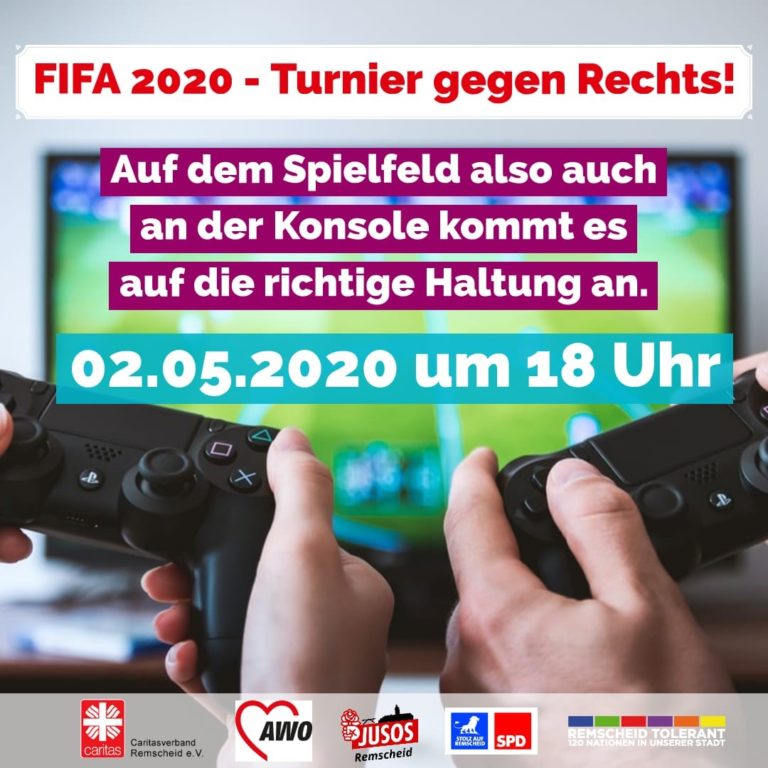 Haltung gegen Rechts? Kann Mann und Frau auch an der Konsole zeigen!