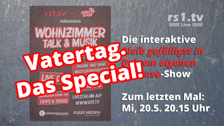 Zum allerletzten Mal: Wohnzimmer Talk und Musik #9