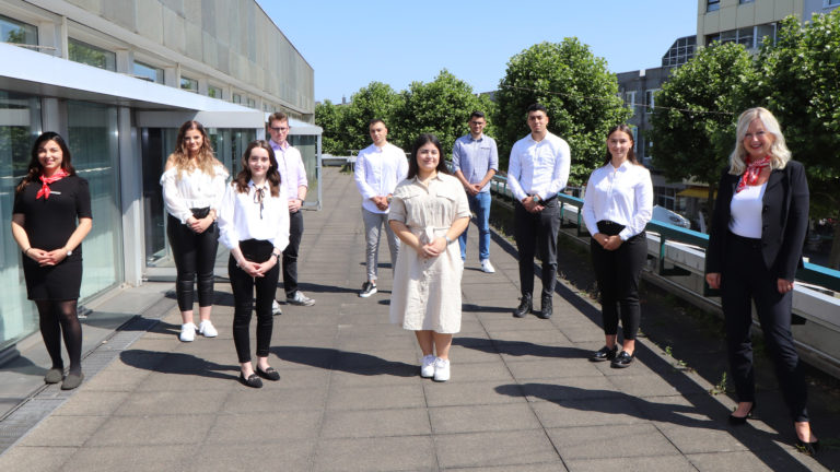 Sparkasse: Erstes Treffen der neuen Azubis