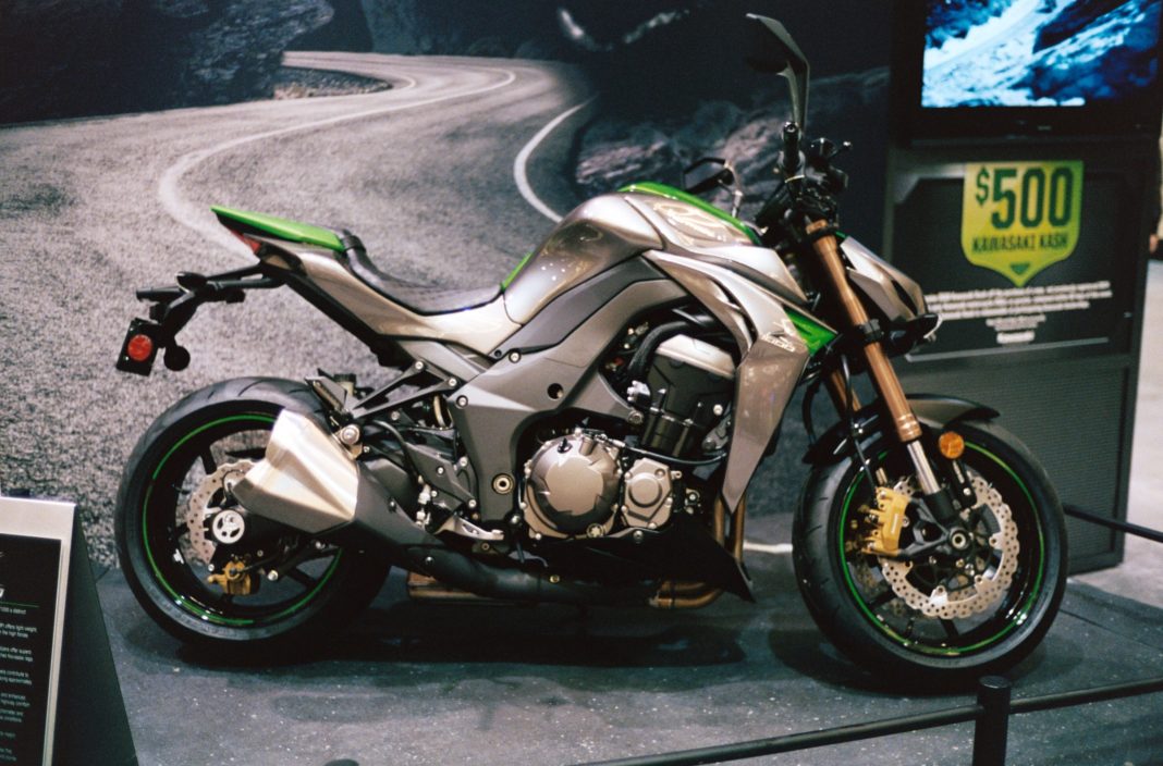 Kawasaki Z1000, 2014er-Modell. Symbolfoto: Dennis Bratland