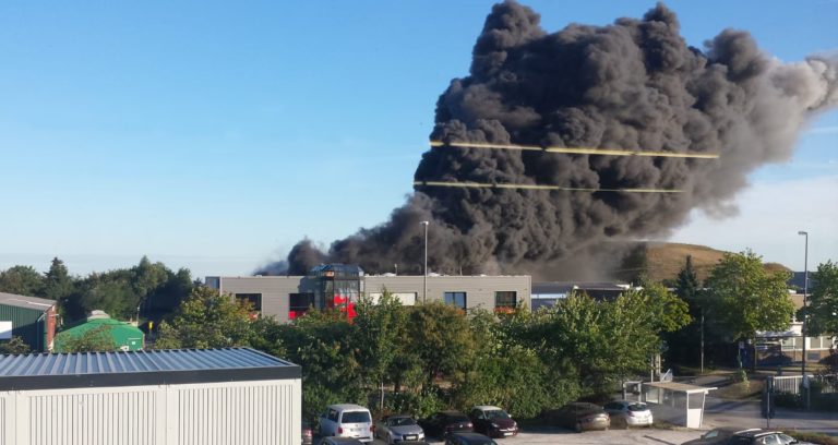 Velbert: Verpuffung an der Siemensstraße