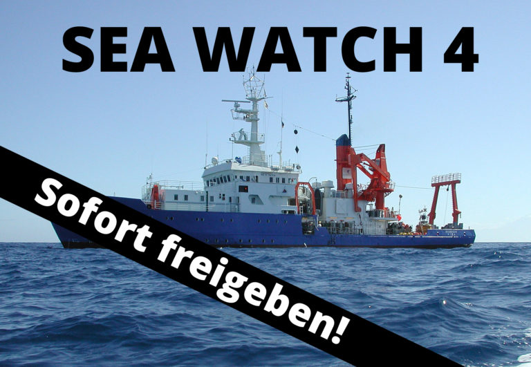Sea Watch 4: Italien boykottiert aktiv das Retten von Menschen