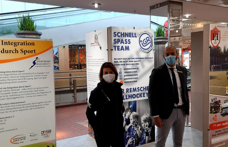 Allee-Center: Aktion vom Sportbund Remscheid