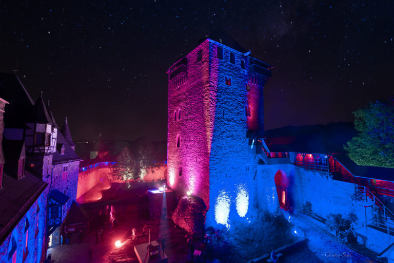 Schloss Burg: Das Burgleuchten geht in die Verlängerung