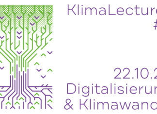 Einladung: KlimaLecture #3 "Digitalisierung und Klimawandel", Do, 22.10., 18-20 Uhr, online via Zoom