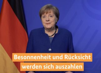 "Besonnenheit und Rücksicht werden sich auszahlen" – Kanzlerin Merkel im Podcast zur Pandemiebekämpfung im Januar