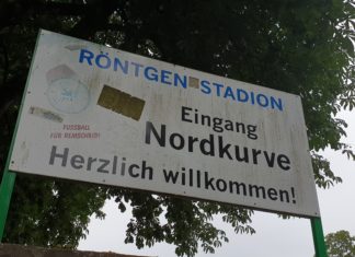 Das Röntgen-Stadion soll einem Outlet weichen - ausgerechnet in der Fairtrade-Town Remscheid. Foto: Sascha von Gerishem