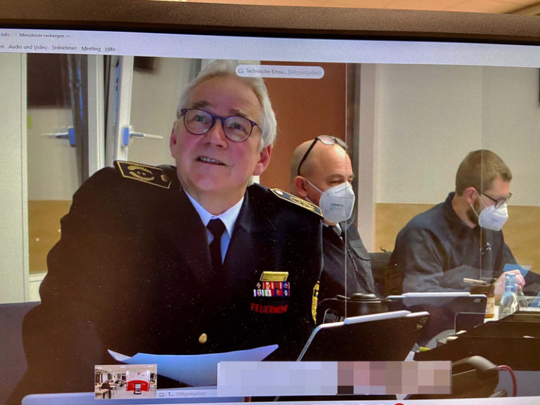 Premiere für die Feuerwehr: Delegiertentag digital
