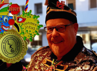 Lenneper Karnevalsgesellschaft verleiht Corona-Sonderorden. Collage: Sascha von Gerishem