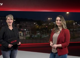 Nicole Dahmen führt durch "Die Woche", die Lokalnachrichten aus Remscheid präsentiert Sabrina Ottersbach. Eine Kooperation von rs1.tv und Lüttringhauser. Screenshot: rs1.tv