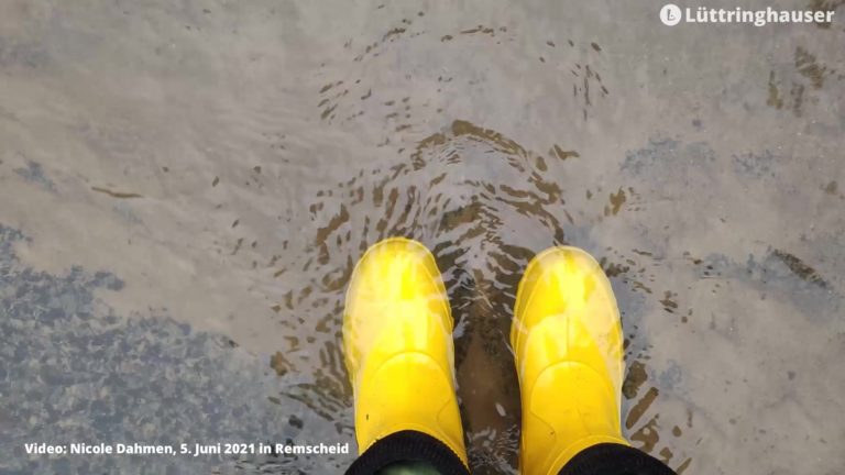 Starkes Gewitter in Remscheid