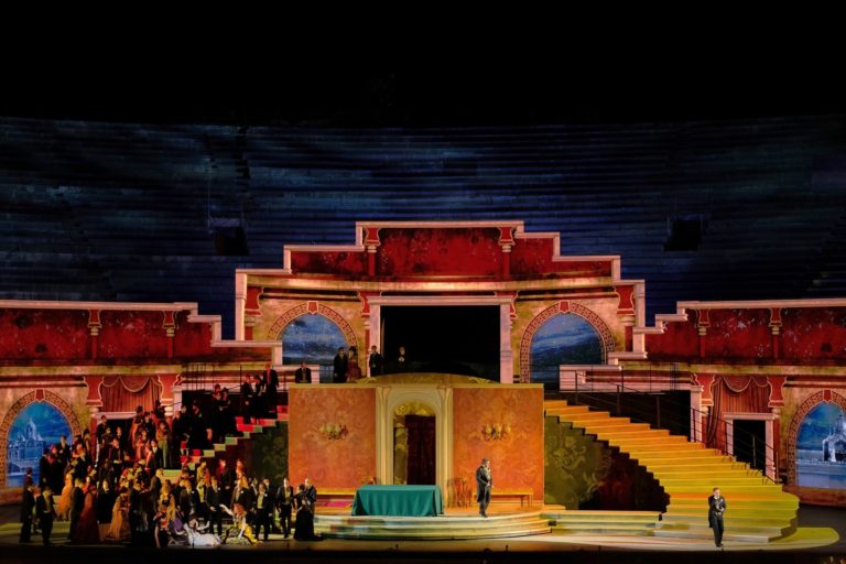 Aus der Arena di Verona: Guiseppe Verdi – La Traviata im ZDF und in 3sat