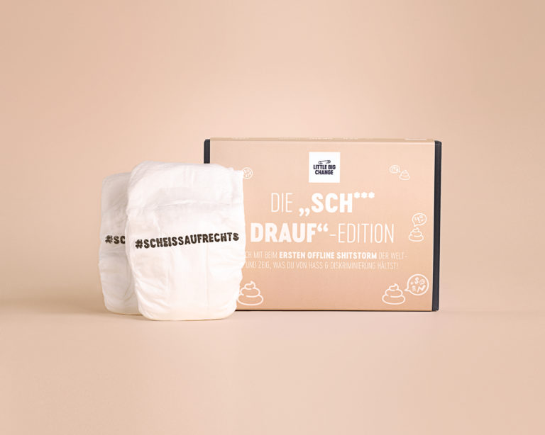 Mit voller Windel gegen schei** Zitate