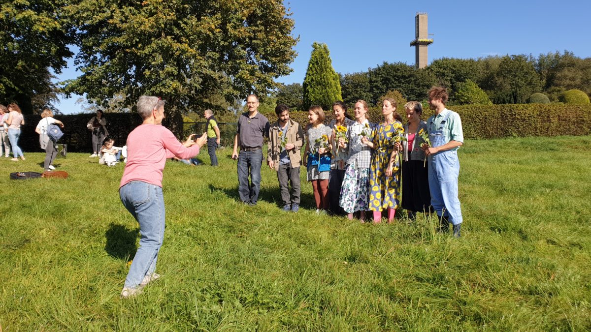 Gruppenfoto nach erfolgreichem ersten Durchgang. Foto: Sascha von Gerishem