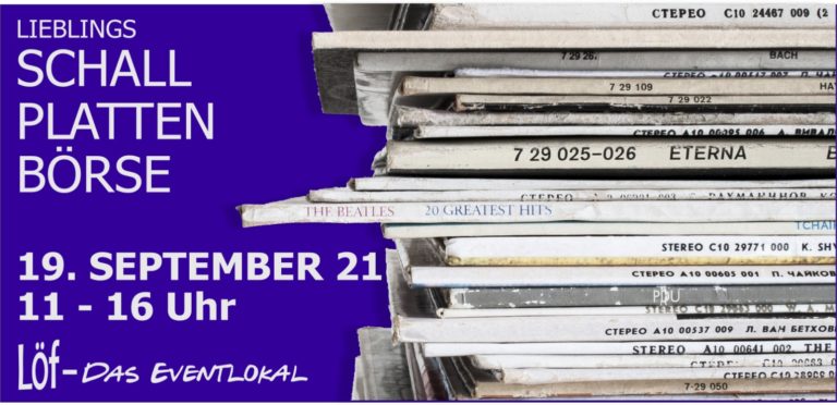 Löf: Plattenbörse am 19.9.