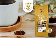 Nur das "Faire Pfund" der GEPA wurde von ÖKO-TEST in allen Bereichen (Geschmack, Inhaltsstoffe, Kaffeeanbau und Transparenz) mit gut oder sehr gut bewertet. Es schnitt außerdem unter allen sechs getesteten Bio-Produkten am besten ab. Foto: GEPA - The Fair Trade Company