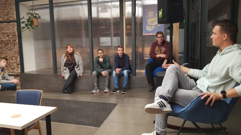 Jusos besuchen die Gründerschmiede