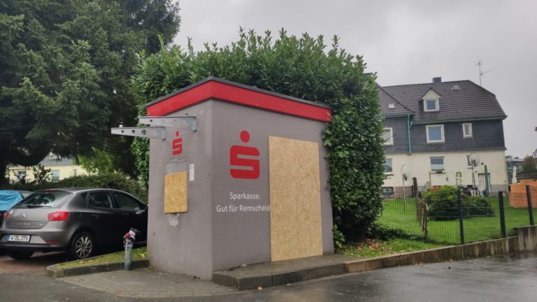 1,9 Mio. Schäden durch Automatensprengungen im Bergischen