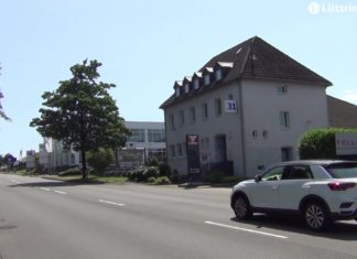 Die B51 Borner Straße in Lennep, Blickrichtung Elektro Raddy. Screenshot: Sascha von Gerishem