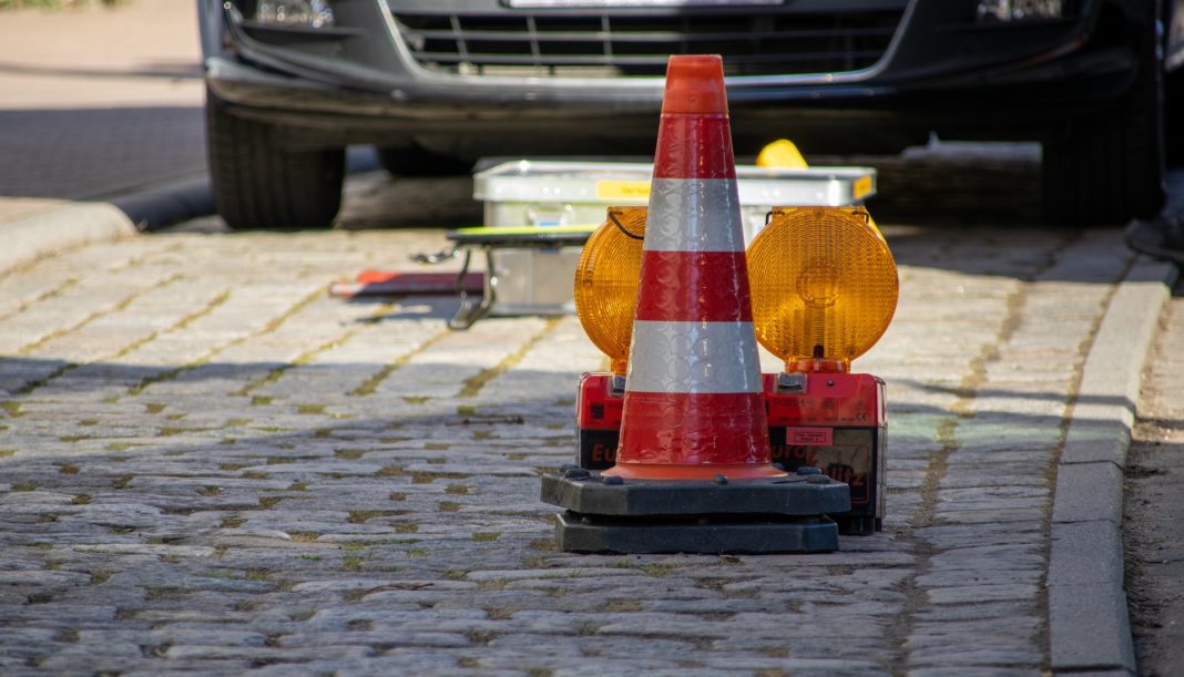 Absperrung bei Einsatz. Symbolfoto.