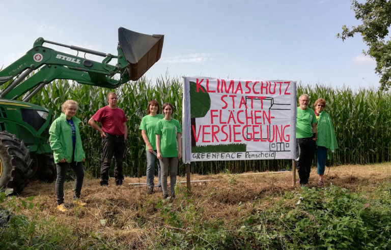 ABGESAGT: Greenpeace Remscheid informiert über Flächenversiegelung