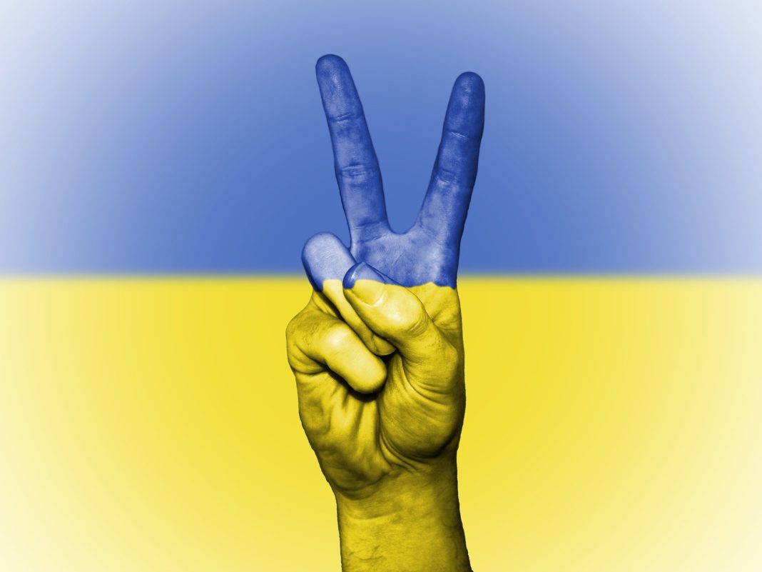 Frieden für die Ukraine.