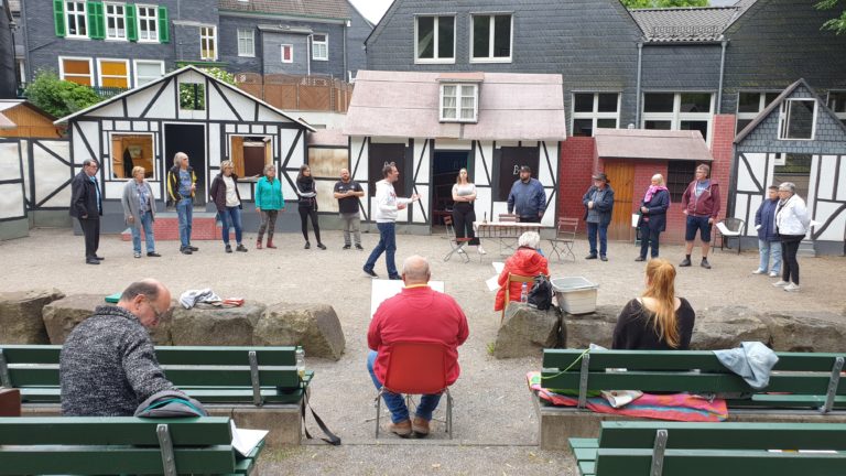 Bühnenprobe für Nepomuk