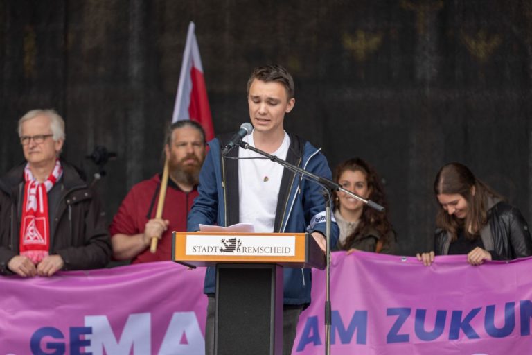Daniel Pilz, Rede zum 1. Mai 2022 in Remscheid